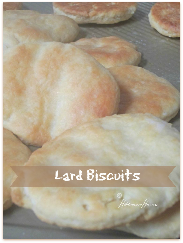 Hibiscus House Old Fashioned Thin Lard Biscuits