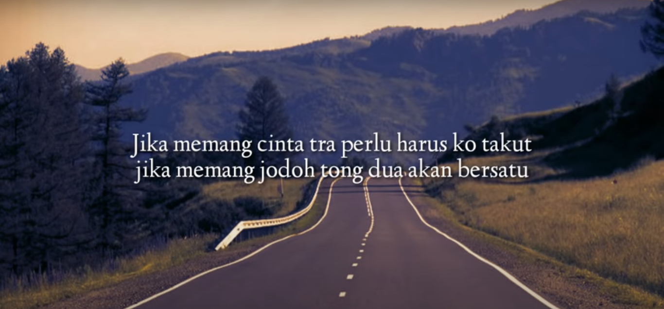 Lirik Lagu Jika Memang Cinta Tra Perlu Harus Ko Takut