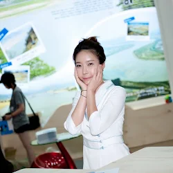 Min Da Huin at Korea Brand Expo 2011 Foto 7