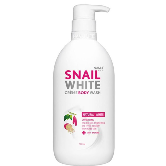 Snail white body lotion