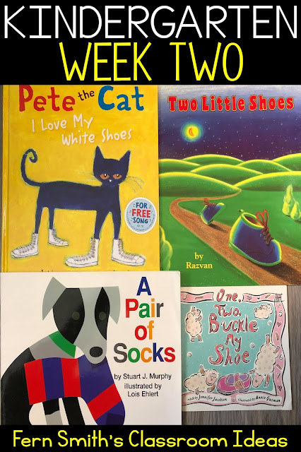 Descriptions of My Recommend Books For Teaching Pairs and the Number Two During the Second Week of Kindergarten #FernSmithsClassroomIdeas