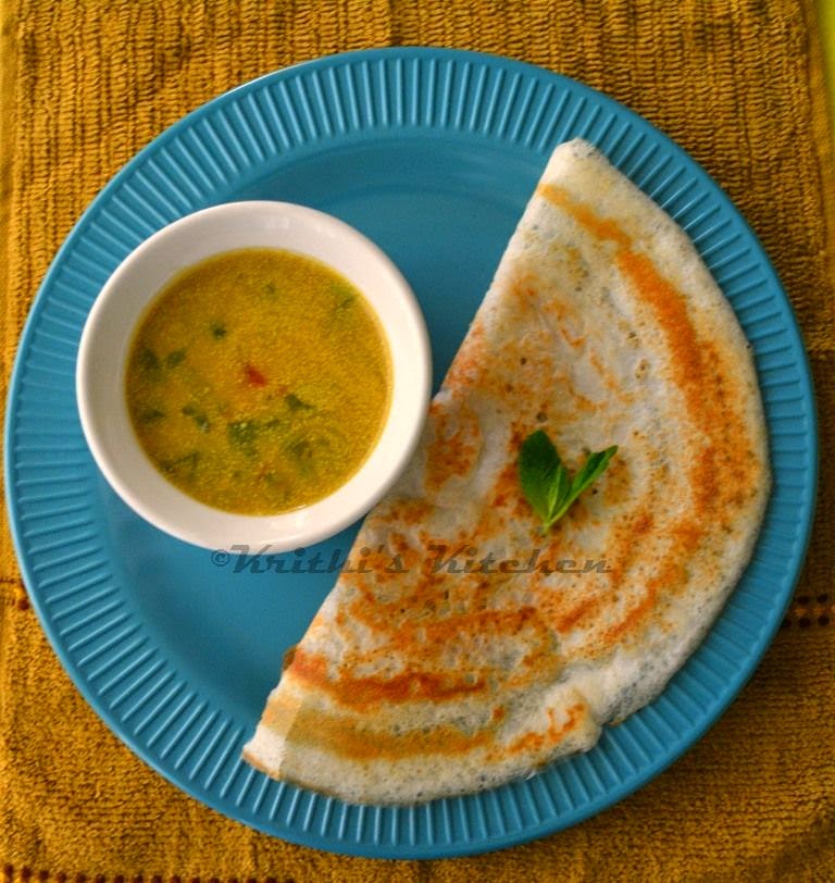 Krithi's Kitchen Kadappa Sambar Side Dish for Idli / Dosa