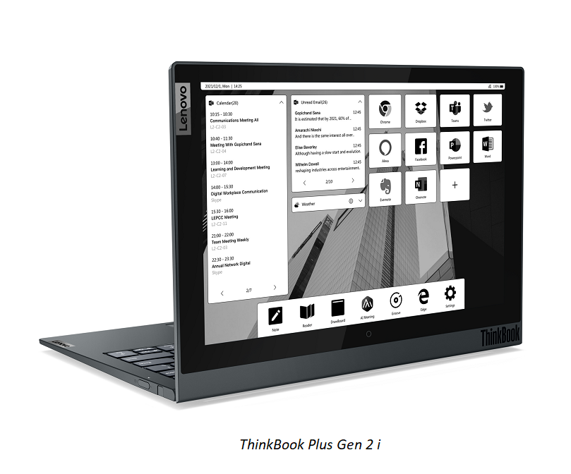 ThinkBook Introduces New Models for Mobile Professionals in a Remote Revolution