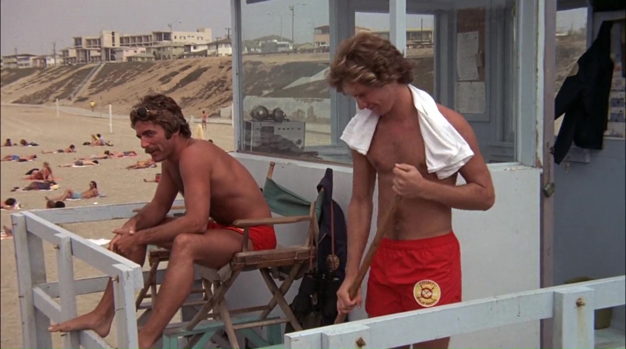 Sam Elliot nude in Lifeguard.