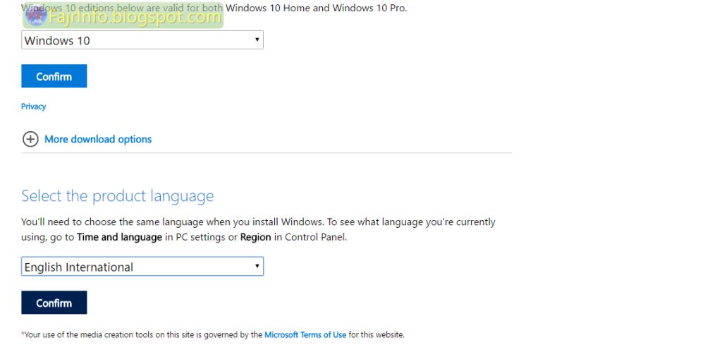 Cara Mendapatkan Windows 10 ISO Official (Resmi) Microsoft Terbaru Cara Mendapatkan Windows 10 ISO Official (Resmi) Microsoft Terbaru