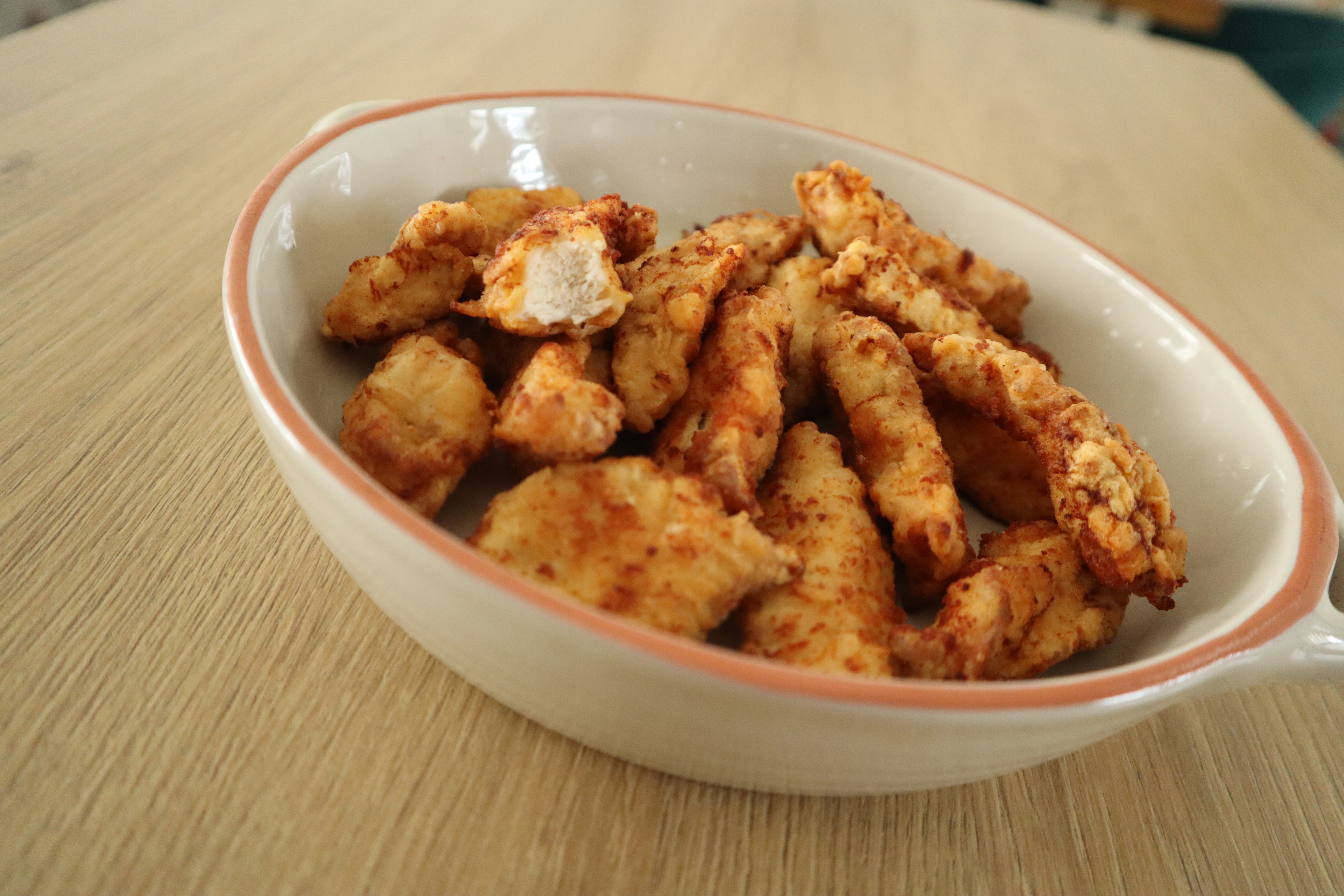 Quick Spicy Chicken Strips Recipe Episode 486 Baking with Eda