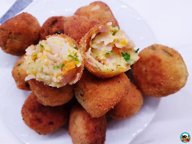 Croquetas de jamón y zanahoria