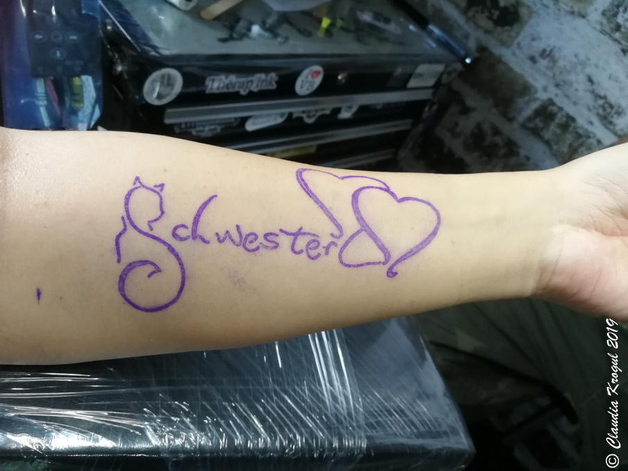 dickydackelblog Erst Tattoo, dann kurz vor DIOS…
