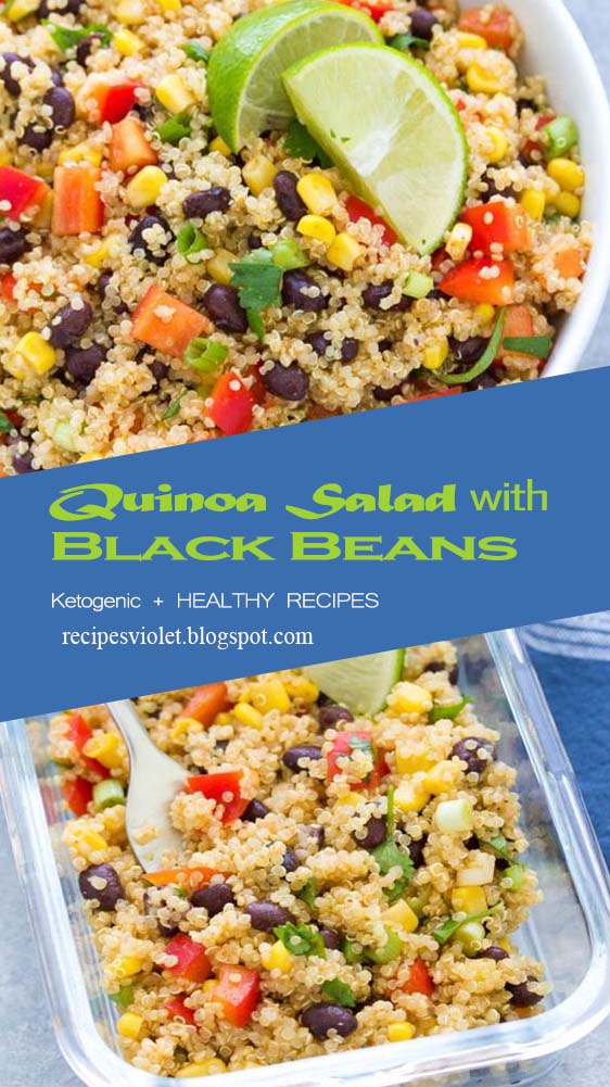 Quinoa Salad with Black Beans - Violet M. Colbert