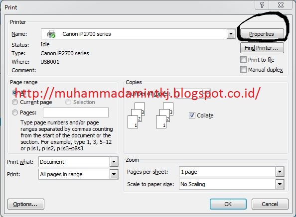 Cara Ampuh Print Bolak Balik Di Word 2007/2010/2013