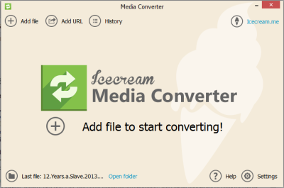 Icecream Media Converter