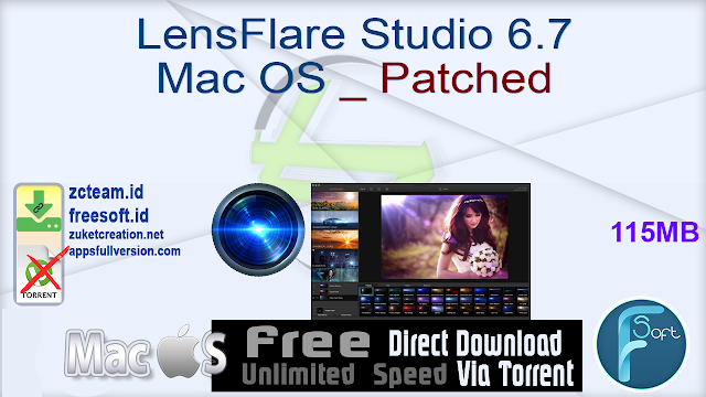 LensFlare Studio 6.7 Mac OS _ Patched_ ZcTeam.id