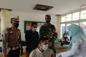 Dandim 0103/Aceh Utara Tinjau Vaksinasi di Kampus Politeknik Negeri Lhokseumawe