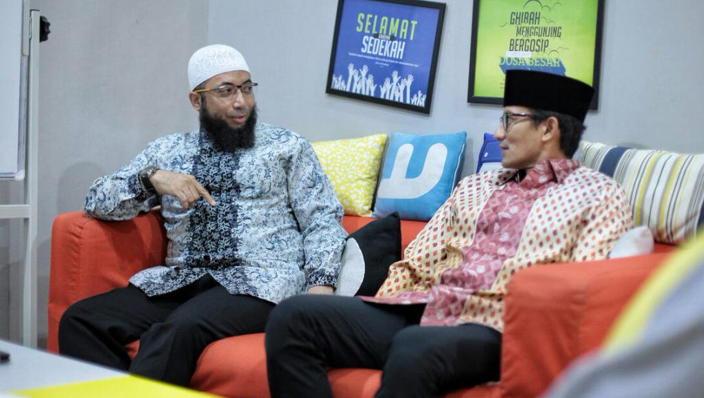 Sandiaga Uno Buka Suara Atas Penolakan Ceramah Ustadz Khalid Basalamah Oleh Gp Ansor Sandiaga Uno Buka Suara Atas Penolakan Ceramah Ustadz Khalid Basalamah Oleh Gp Ansor