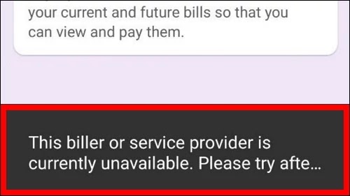 How To Fix PhonePe Home Credit This Biller or Service Provider Currently Unavailable Problem Solved