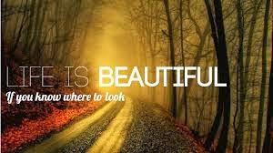 beautiful is the world if you see it dat way