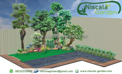 Desain Taman Minimalis dan Taman Tropis