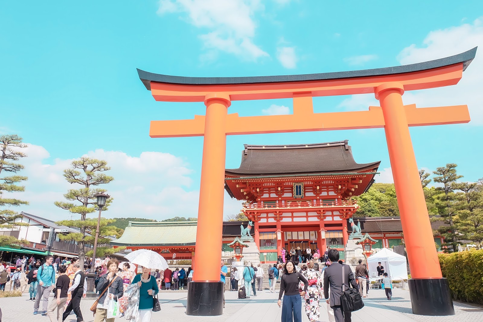 Gerbang masuk Fushimi Inari