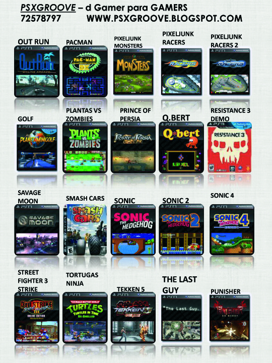 lista actualizada de juegos para PS3 14/12/11