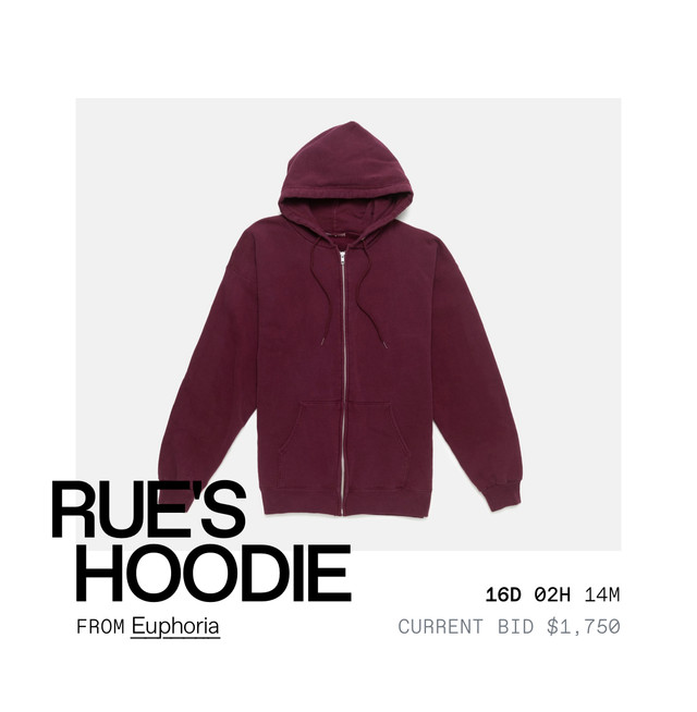 You Can Now Own Rue's Hoodie From Euphoria All For A Good Cause!