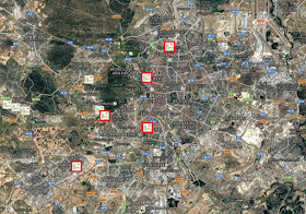 Mapa de aparcabicis REB en el Transporte Público - pincha para ampliar el plano Mapa de aparcabicis REB en el Transporte Público - pincha para ampliar el plano