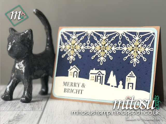 Stampin' Up! Swirly Snowflakes & Hometown Greetings order craft supplies from Mitosu Crafts UK ONline Shop