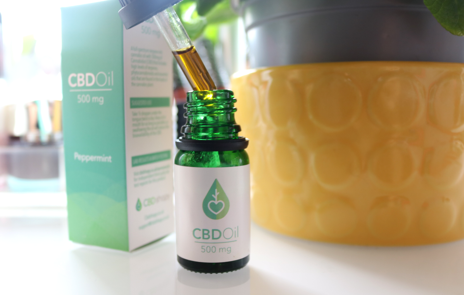 CBDshopy CBD Oil Peppermint review for Mild Anxiety & Natural Pain Relief