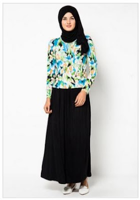 model busana batik kombinasi rok panjang model busana batik kombinasi rok panjang