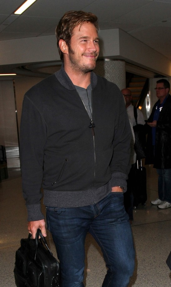 VJBrendan.com: Chris Pratt Arrives at LAX