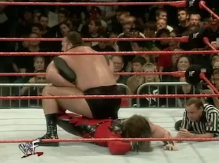 WWE / WWF Rebellion 1999 - Big Show puts Kane in a boston crab