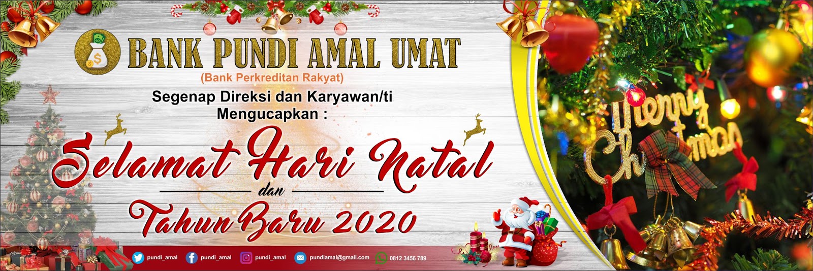 Contoh Spanduk Natal Dan Tahun Baru - desain spanduk keren
