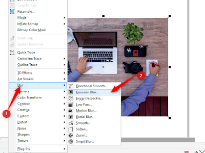 Cara Cepat Membuat Efek Blur di CorelDraw 