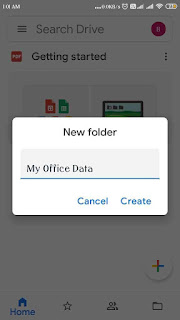 How to Create Folder in Google Drive