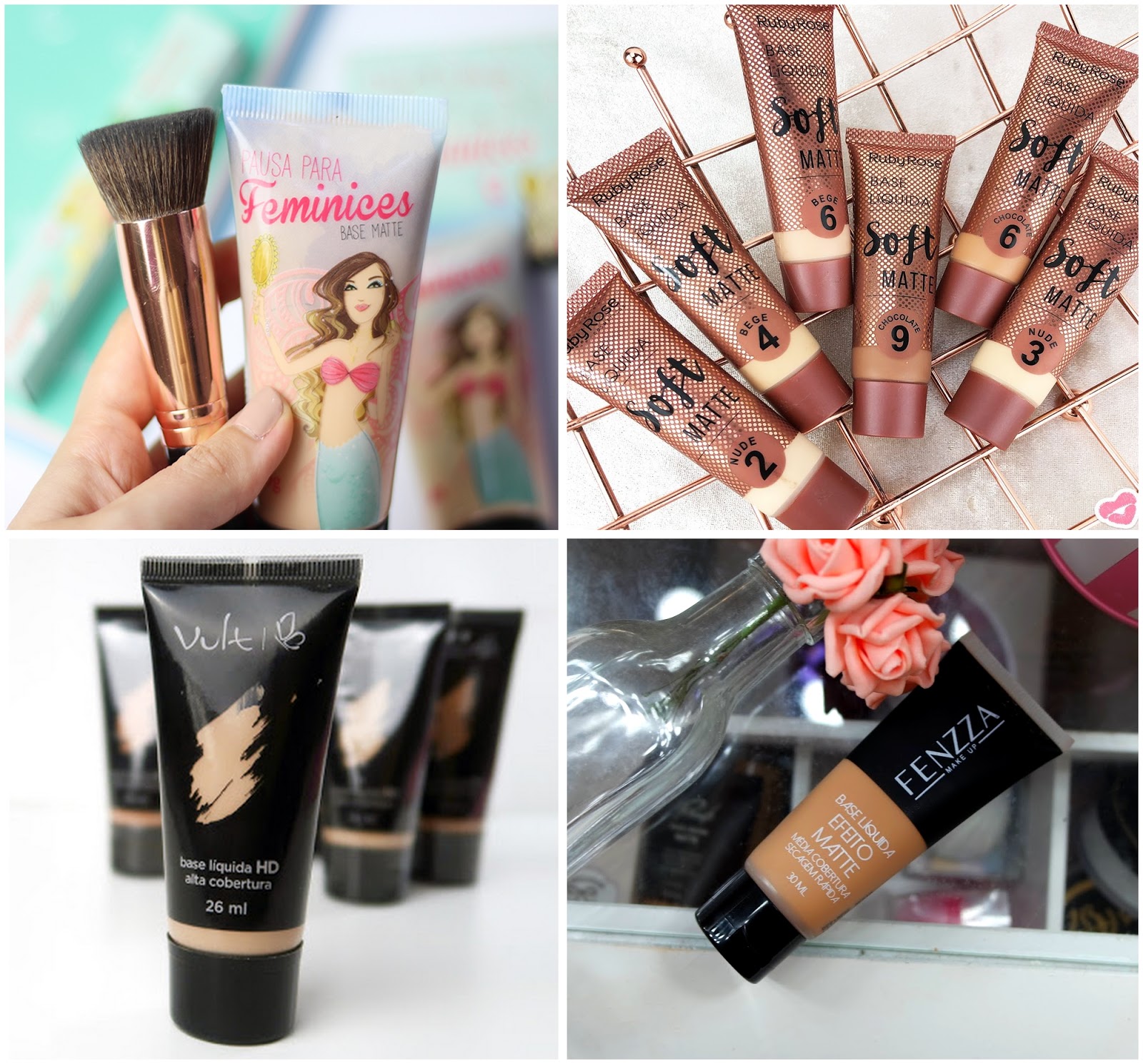 Top 4 melhores bases para comprar Dicas de base para fazer a maquiagem