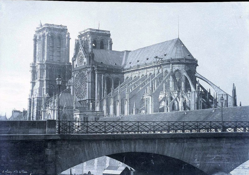 A Cathedral That Defined a City 20 Rare Photographs of Notre Dame From