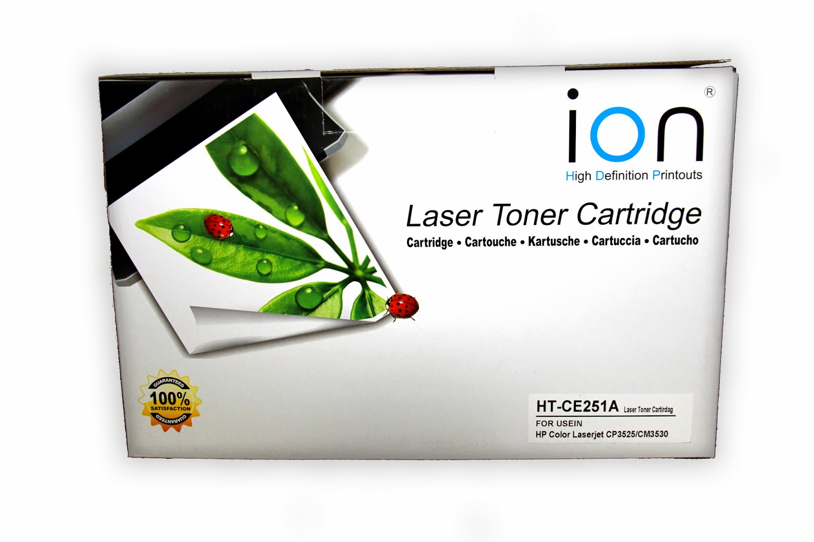 ION High Definition Printouts ION Toner HTCE251A for HP Color