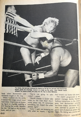 Inside Wrestling  - November 1998 -  Hulk Hogan covers Nick Bockwinkel vs. Wahoo McDaniel 2