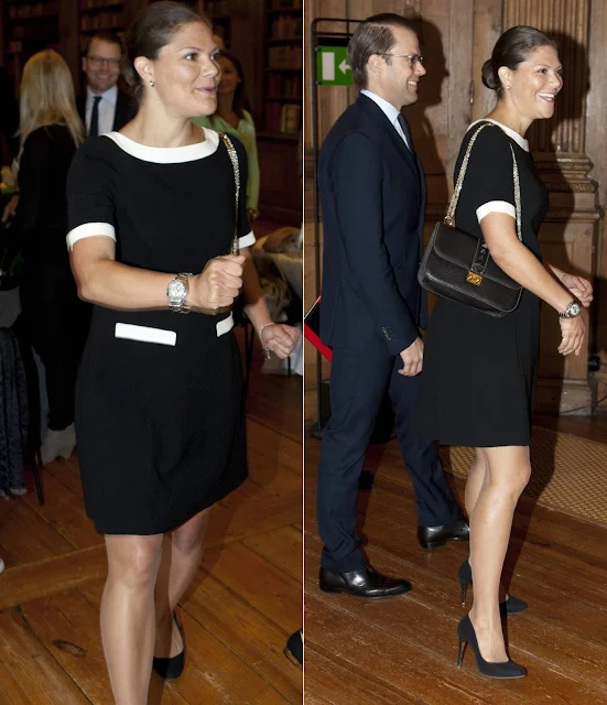 Pregnant Crown Princess Victoria and Prince Daniel attended a workshop with Professor Tina Seelig of Stanford University 