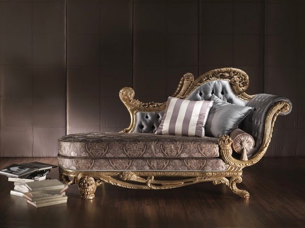 Chaise longues classic style