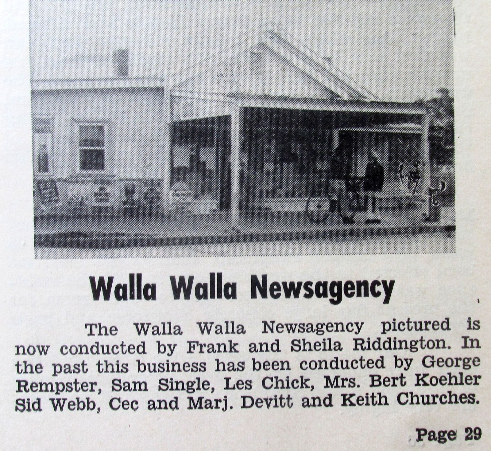 Bygone Walla Walla vintage images of the City and County (and beyond