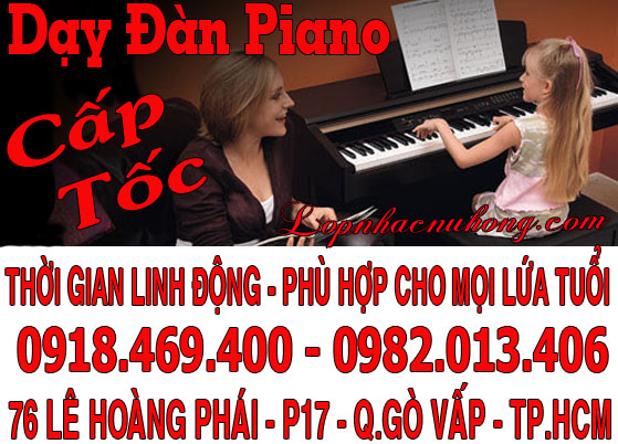 Trung tâm dạy đàn piano giá rẻ