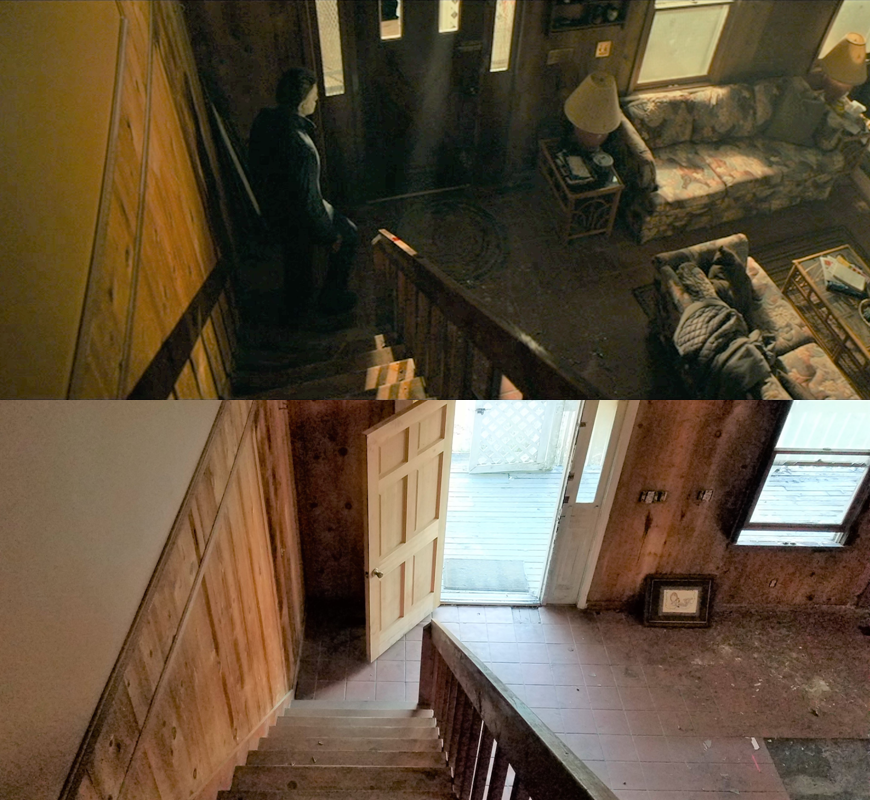 Then & Now Movie Locations Halloween (2018)