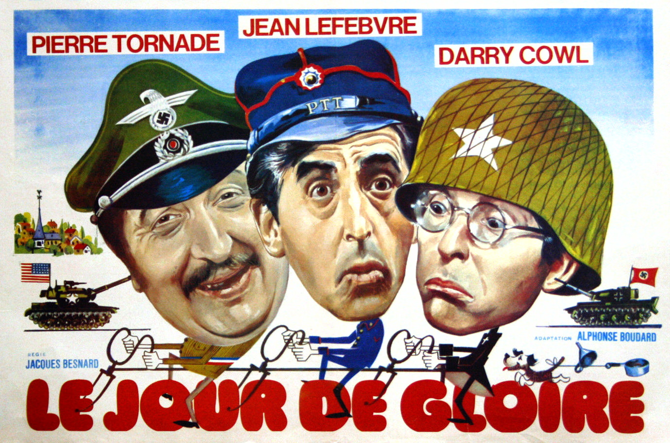 Le Jour De Gloire Jean Lefebvre Dvd Francomac™: Besnard-1976-Le jour de gloire