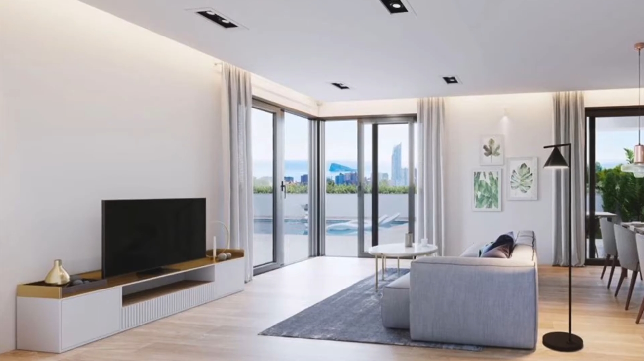 10 Photos vs. New Villas For Sale in Finestrat Spain vs. Home Interior Design Tour