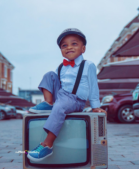Check out the Lovely Photos of Toyin Abraham son as he clocks 2 years old today (Photos)