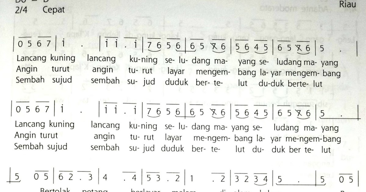 LAGU DAERAH NUSANTARA LANCANG KUNING DAERAH RIAU LAGU DAERAH NUSANTARA LANCANG KUNING DAERAH RIAU