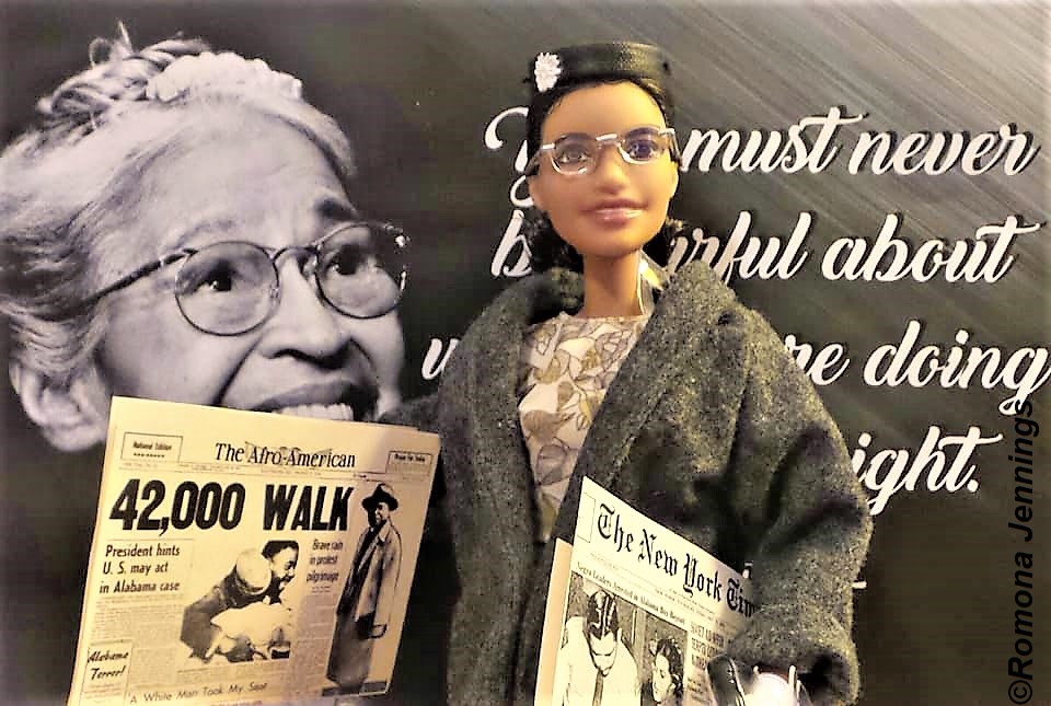 rosa parks barbie walmart