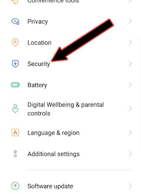How to hide app on realme smartphone