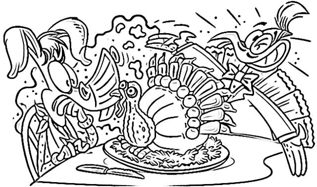 Thanksgiving Coloring Pages holiday.filminspector.com