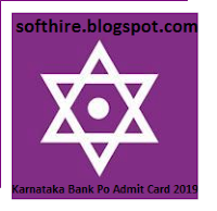 Karnataka Bank Po Admit Card